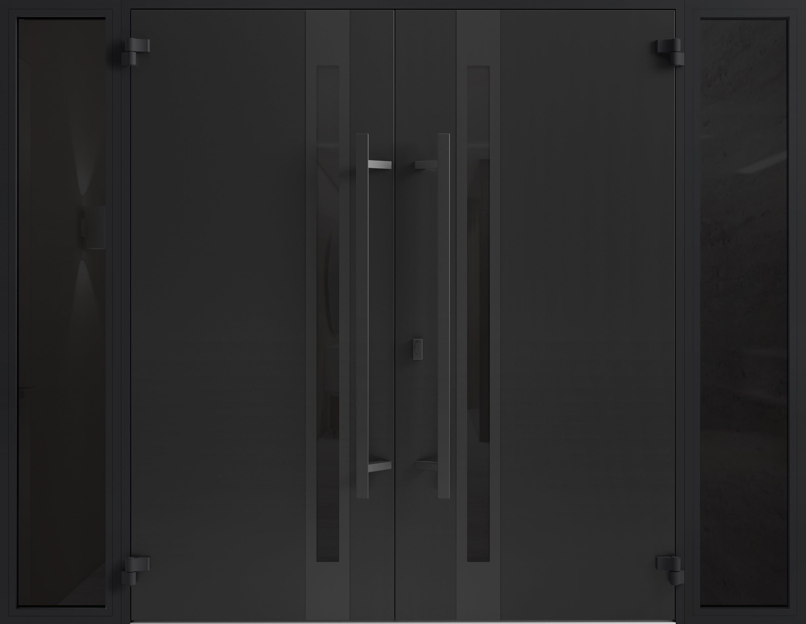 Ronex 1033 Exterior Aluminum Double door view 2