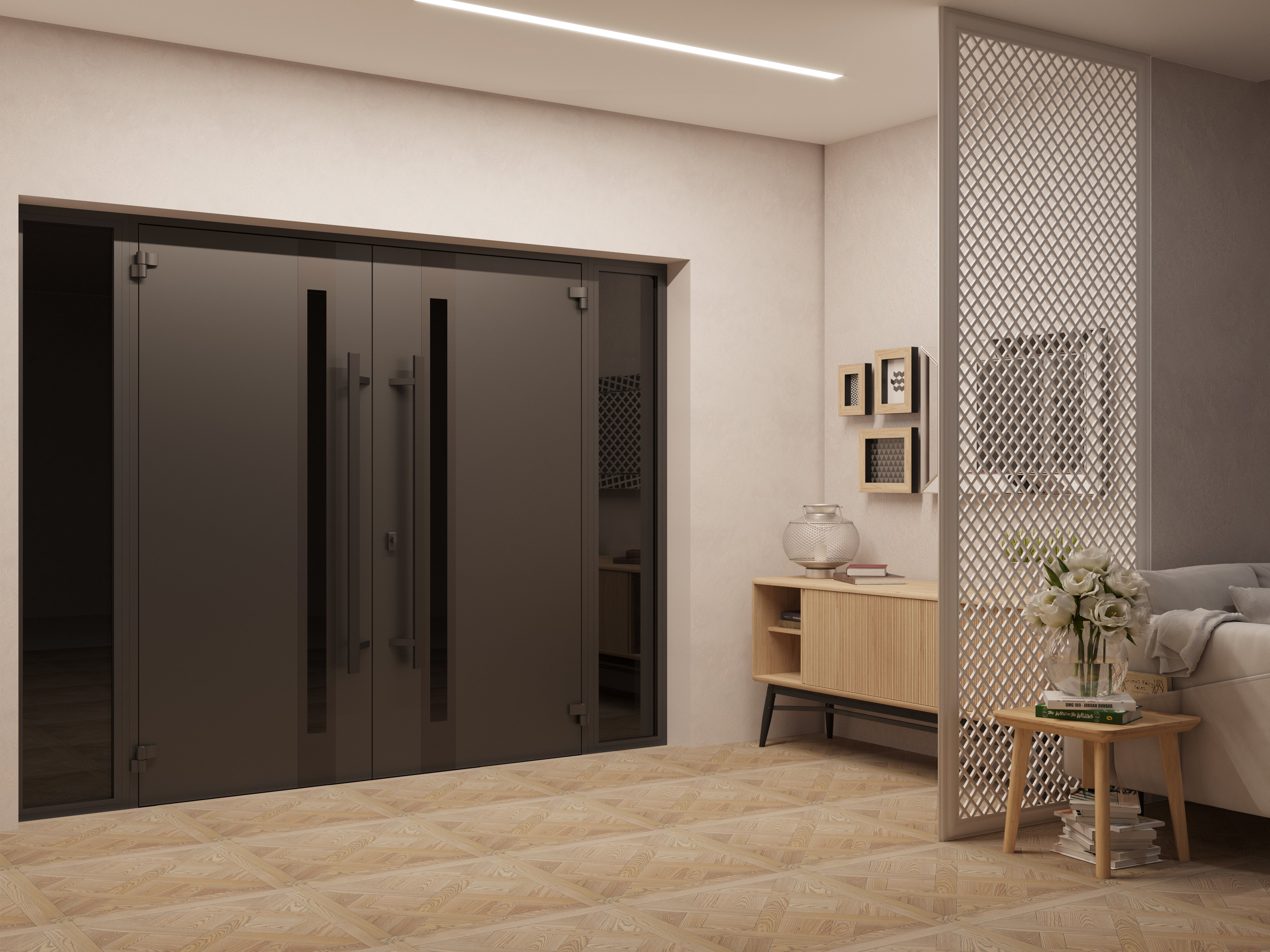 Ronex 1033 Exterior Aluminum Double door view 4