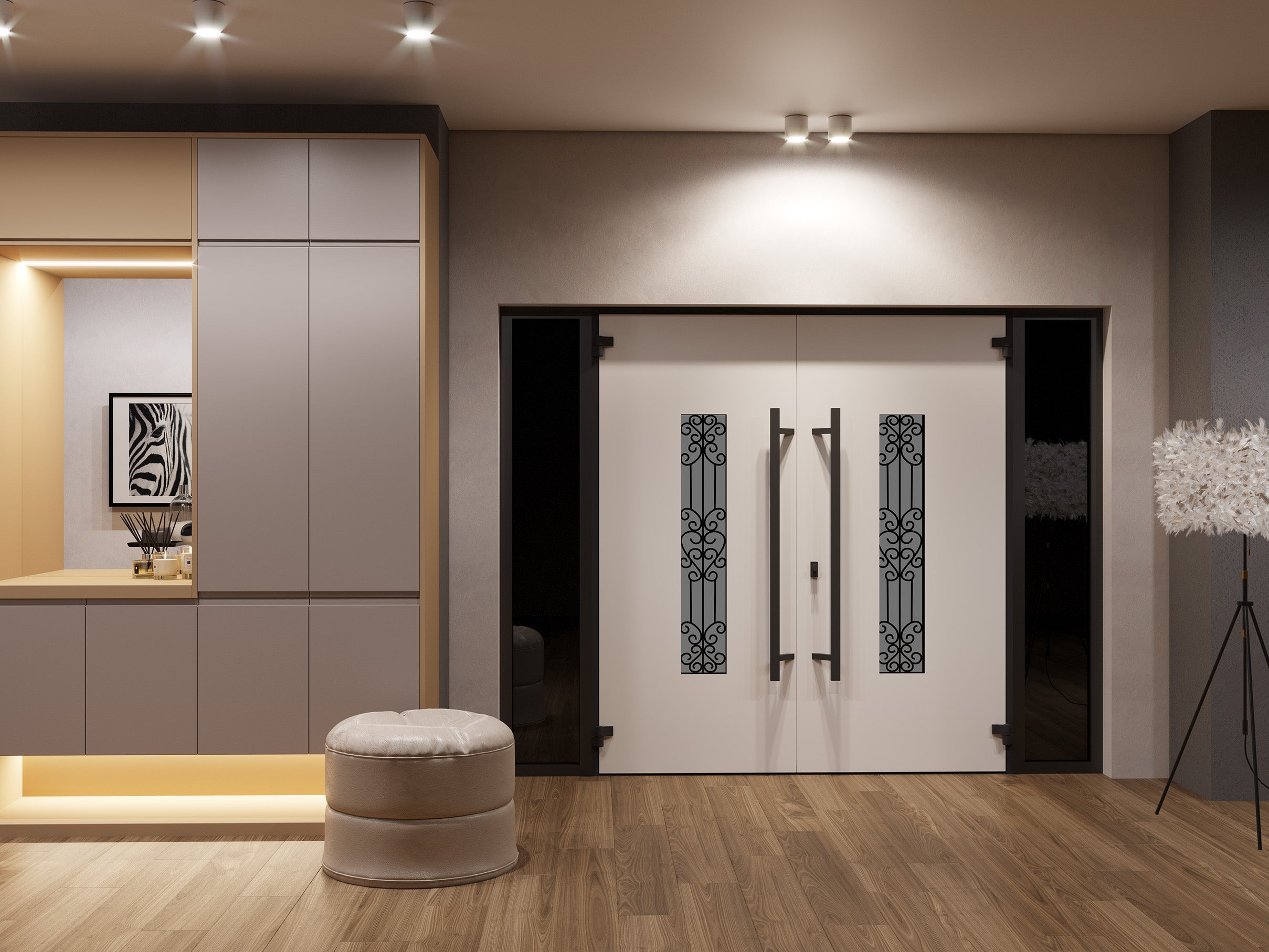 Ronex 1205 Exterior Aluminum Double door view 4