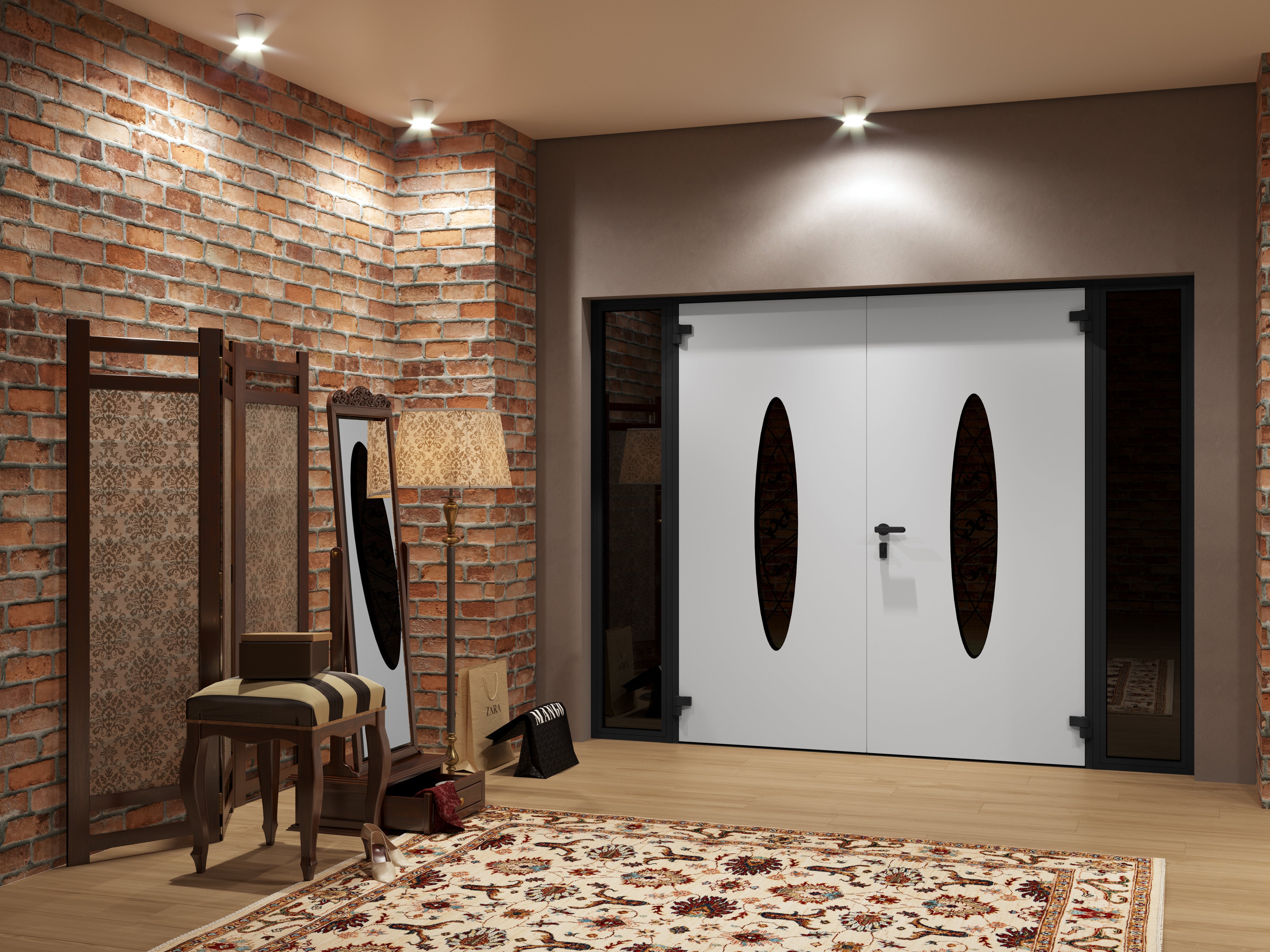 Ronex 1277 Exterior Aluminum Double door view 4