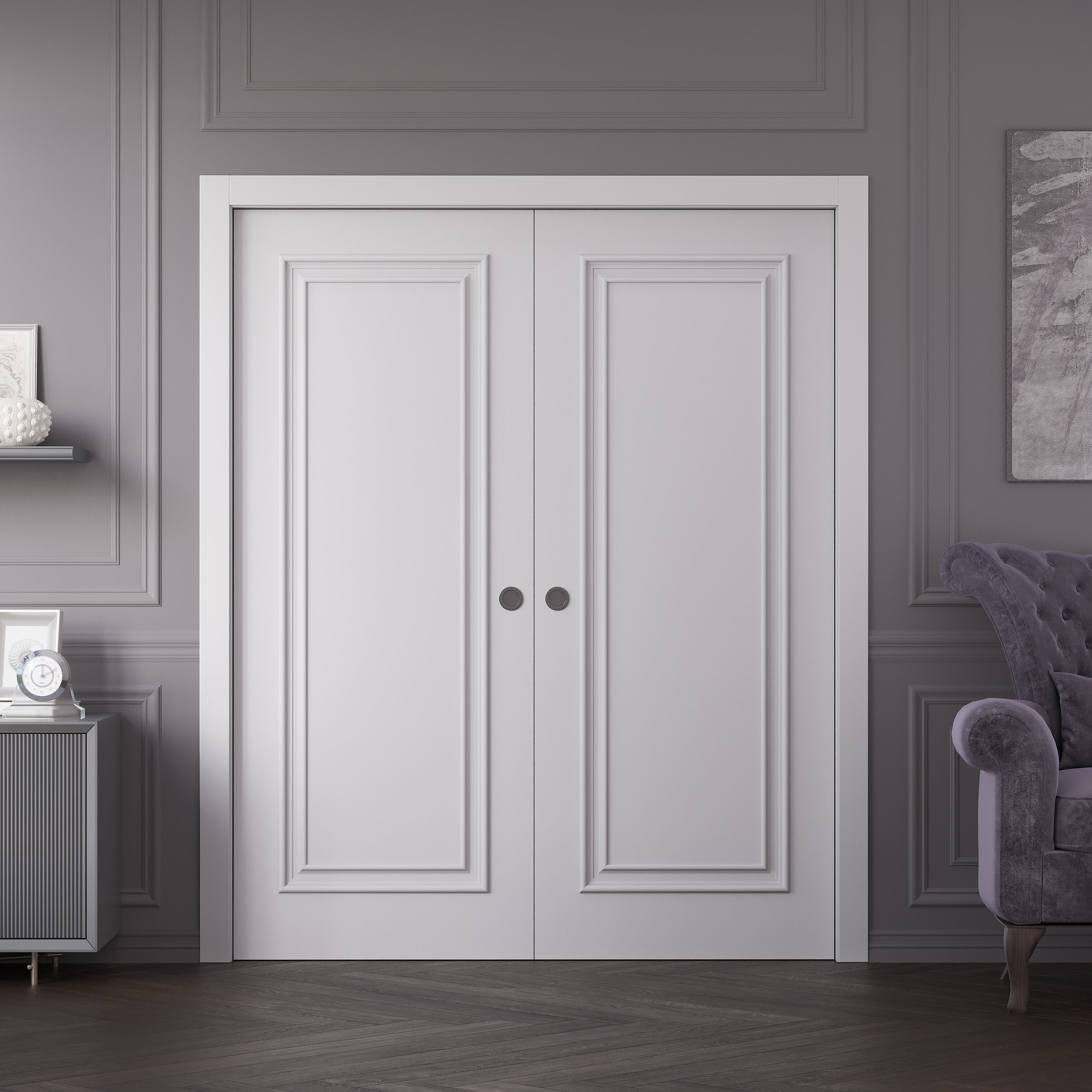 Royal 9811 Double Pocket door view 2