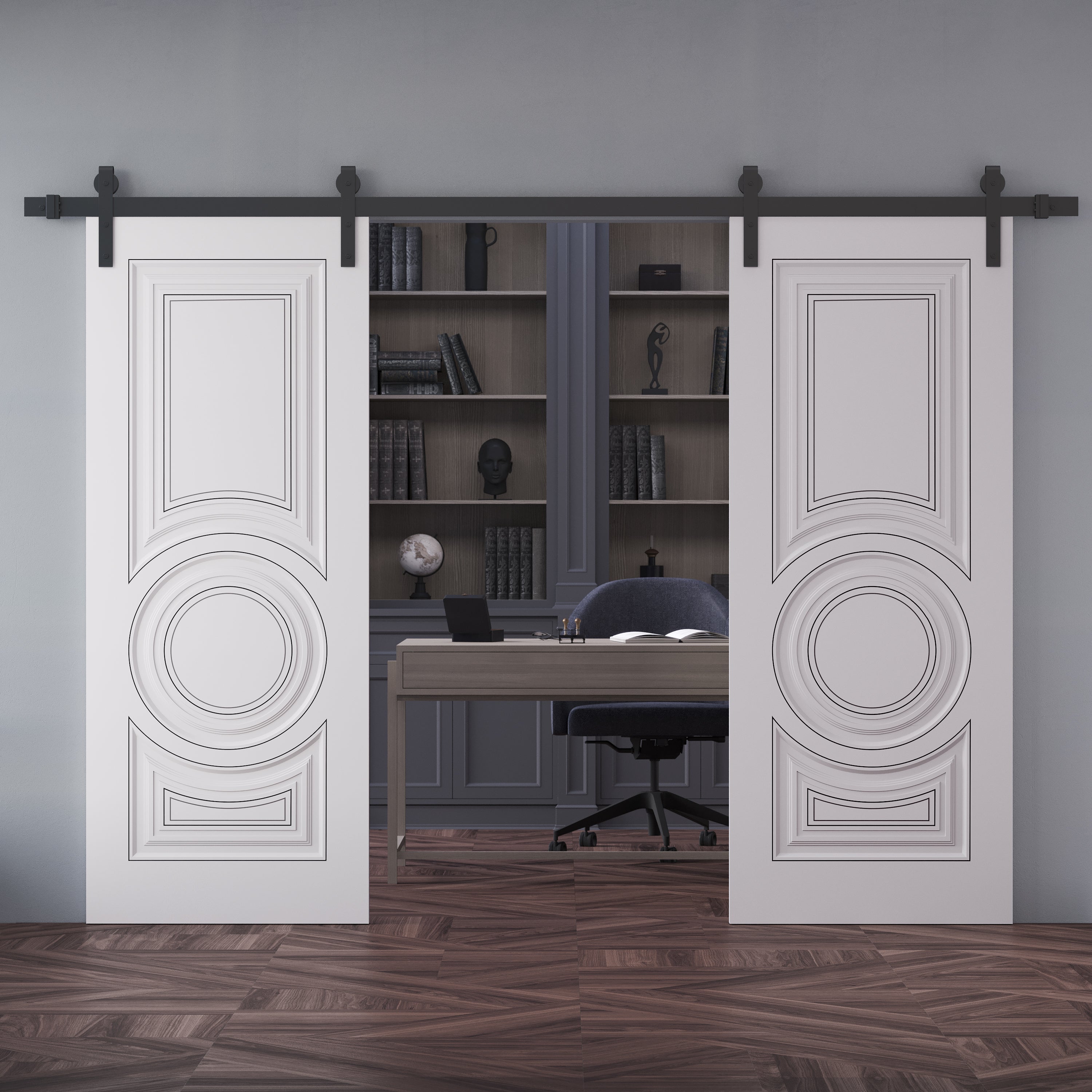 Royal 9855 Double Barn door view 2