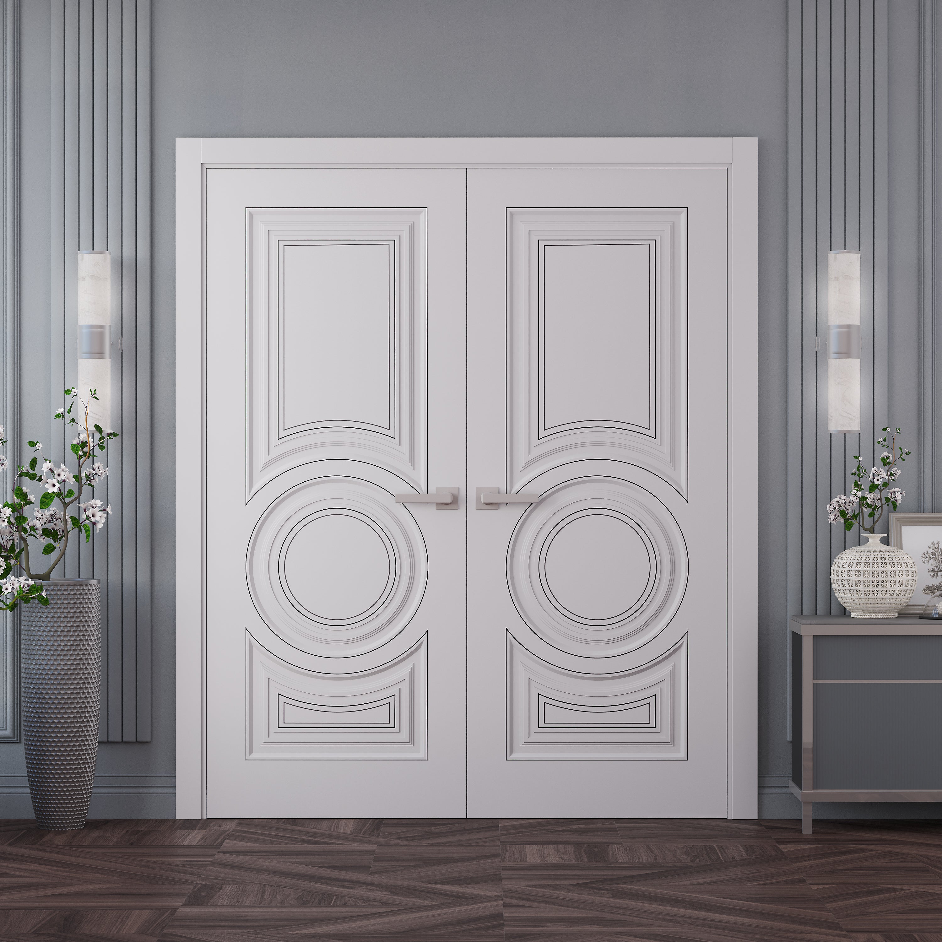 Royal 9855 Double French Swing door view 2