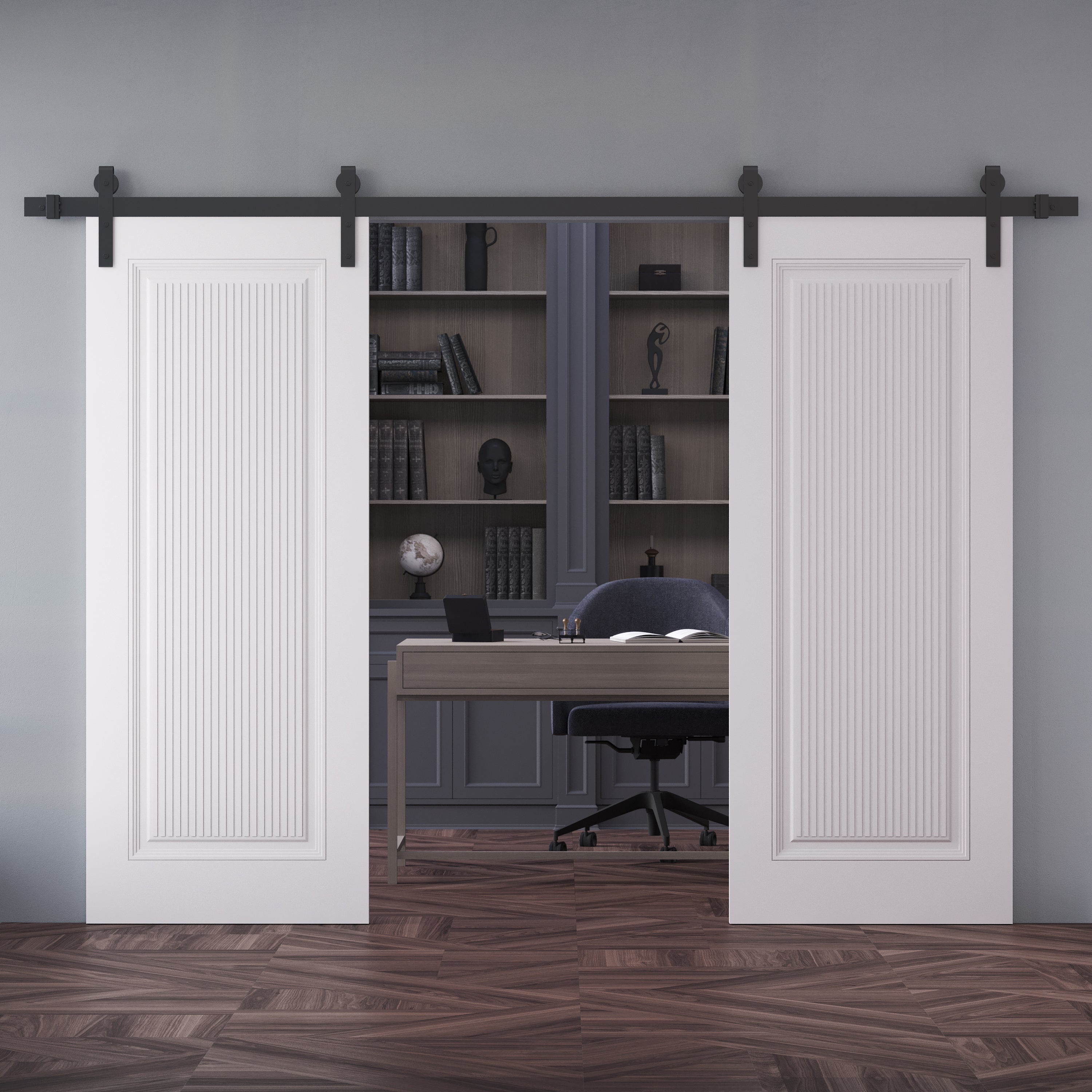Royal 9888 Double Barn door view 2