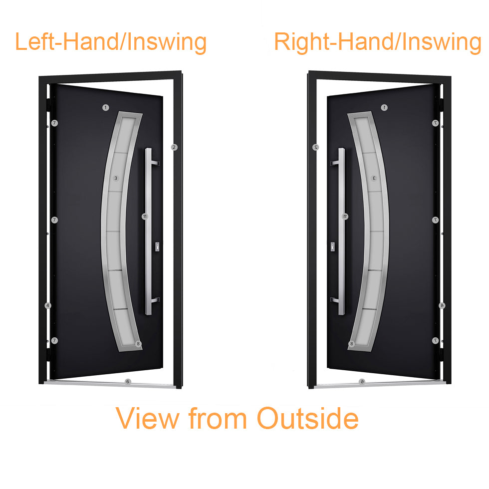 Model 118 Exterior Aluminum door view 4