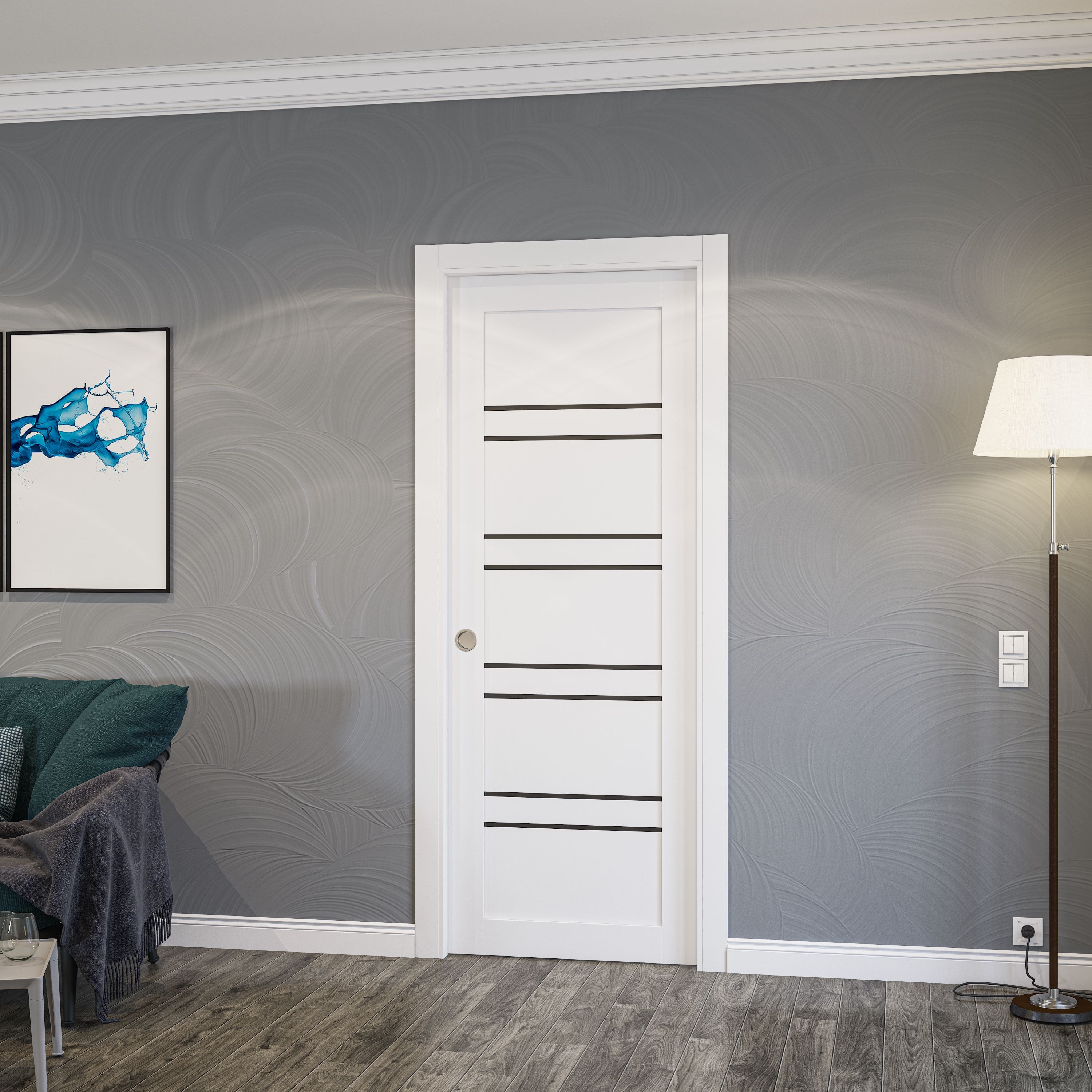 Basic 4901 Pocket door view 2