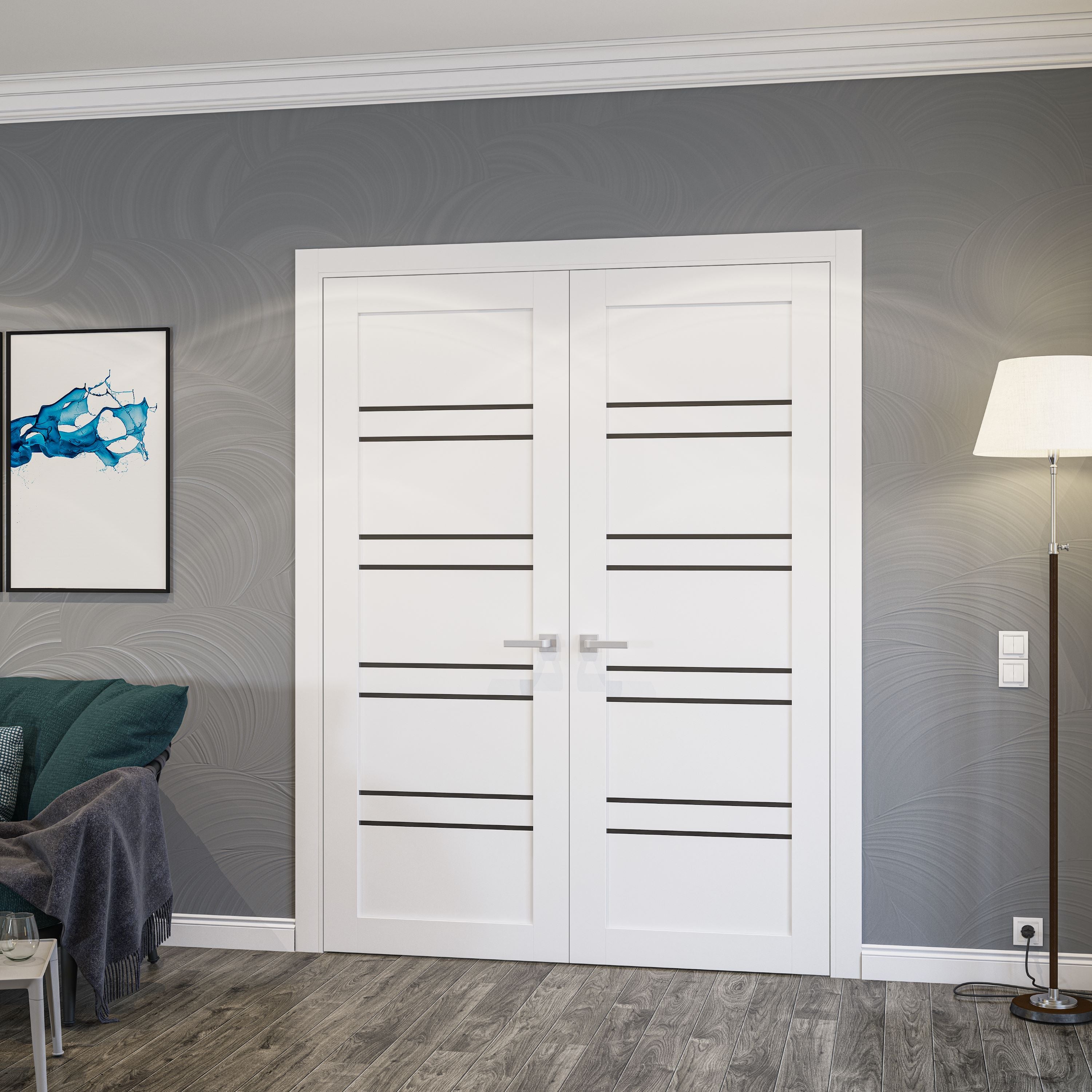 Basic 4901 Double French Swing door view 2