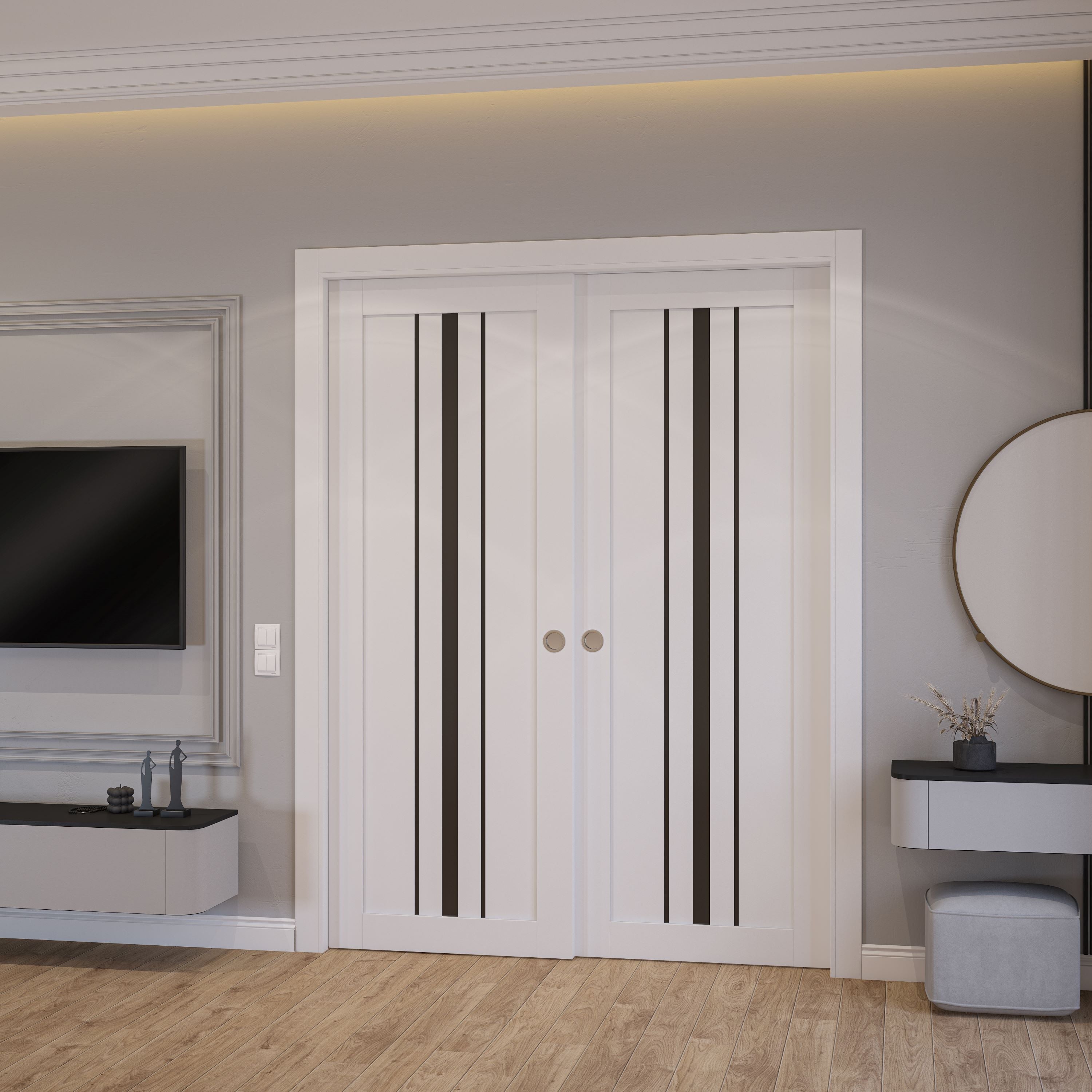 Basic 4903 Bypass door view 2