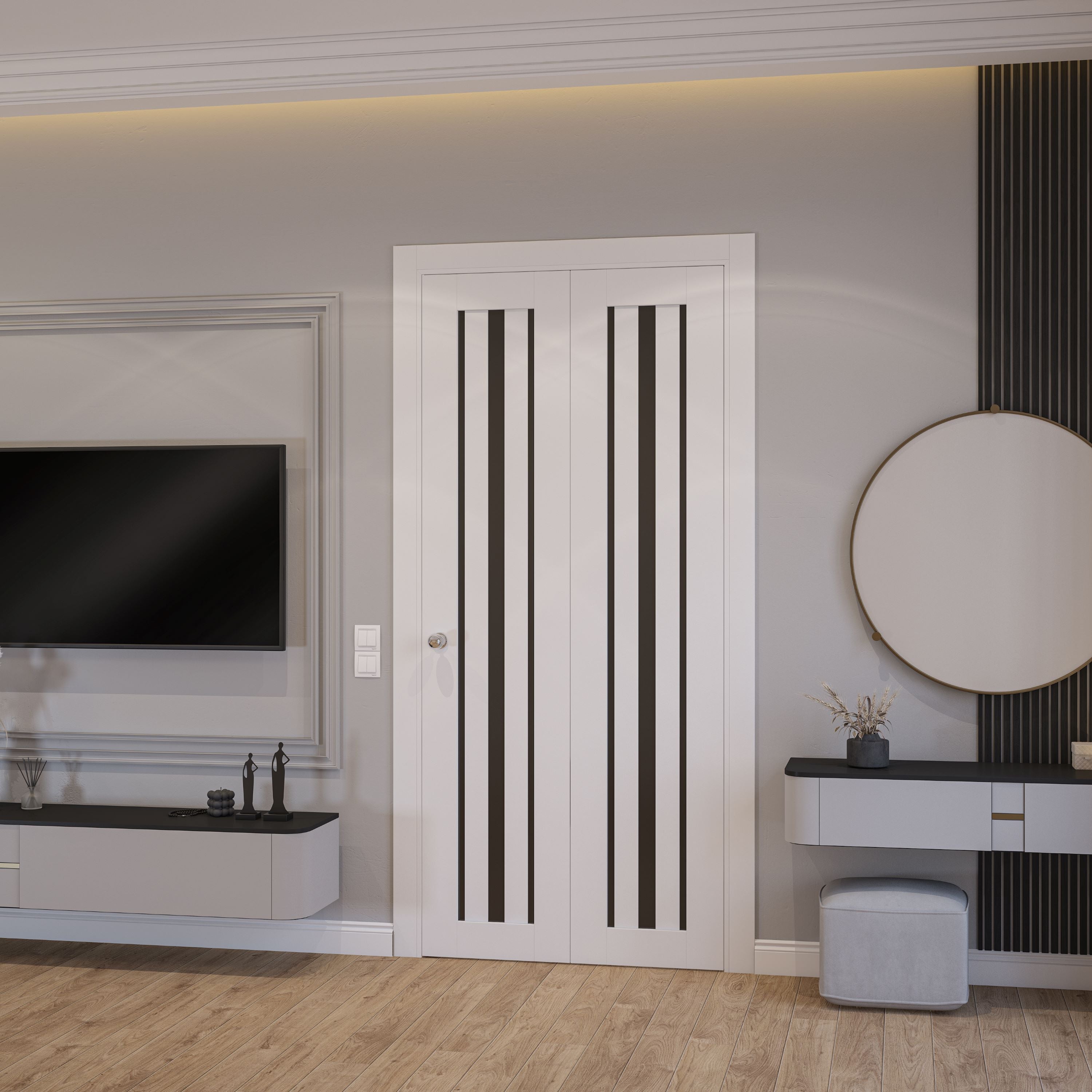Basic 4903 Bi-Fold door view 2