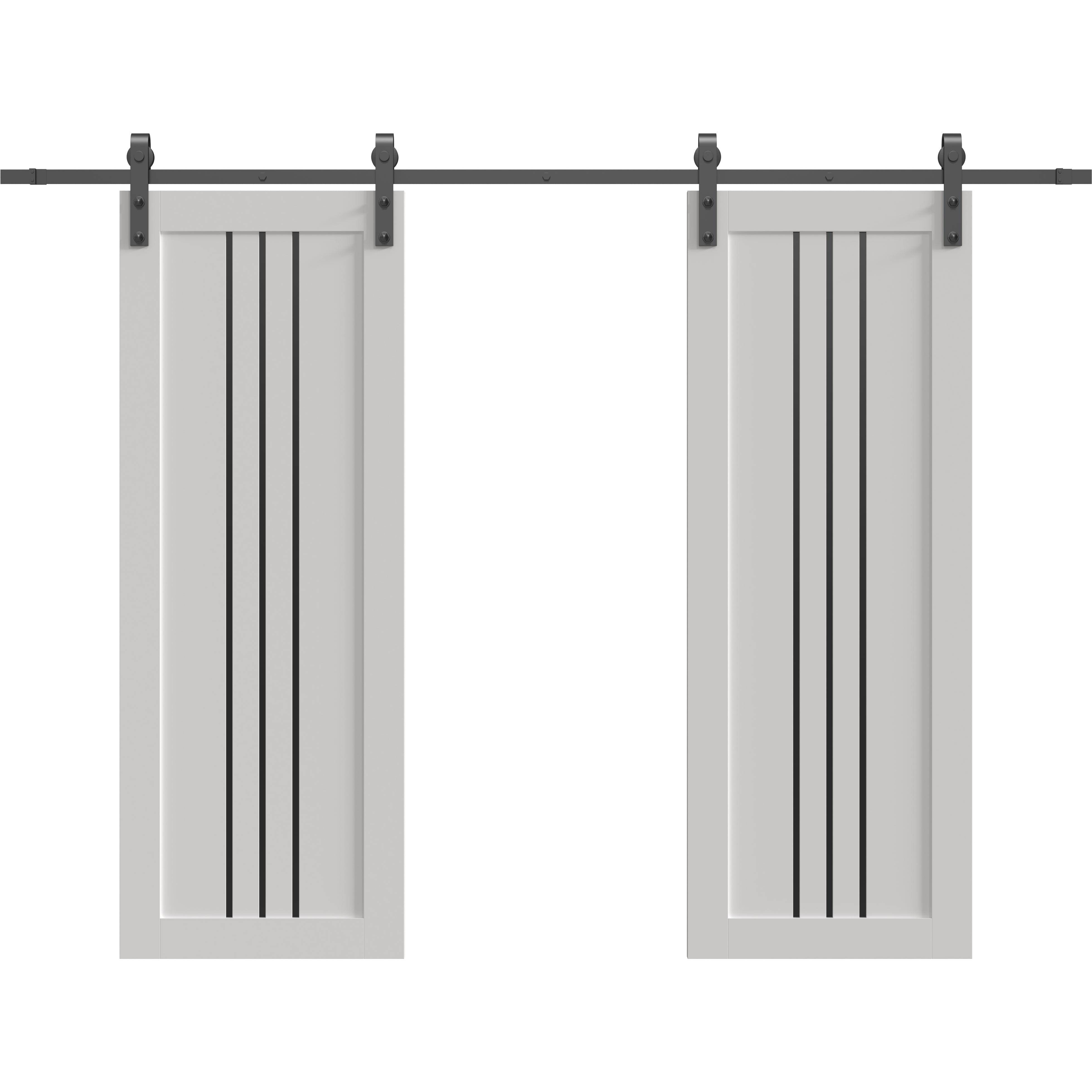 Basic 4906 Double Barn door — Doors Near Me, Los Angeles
