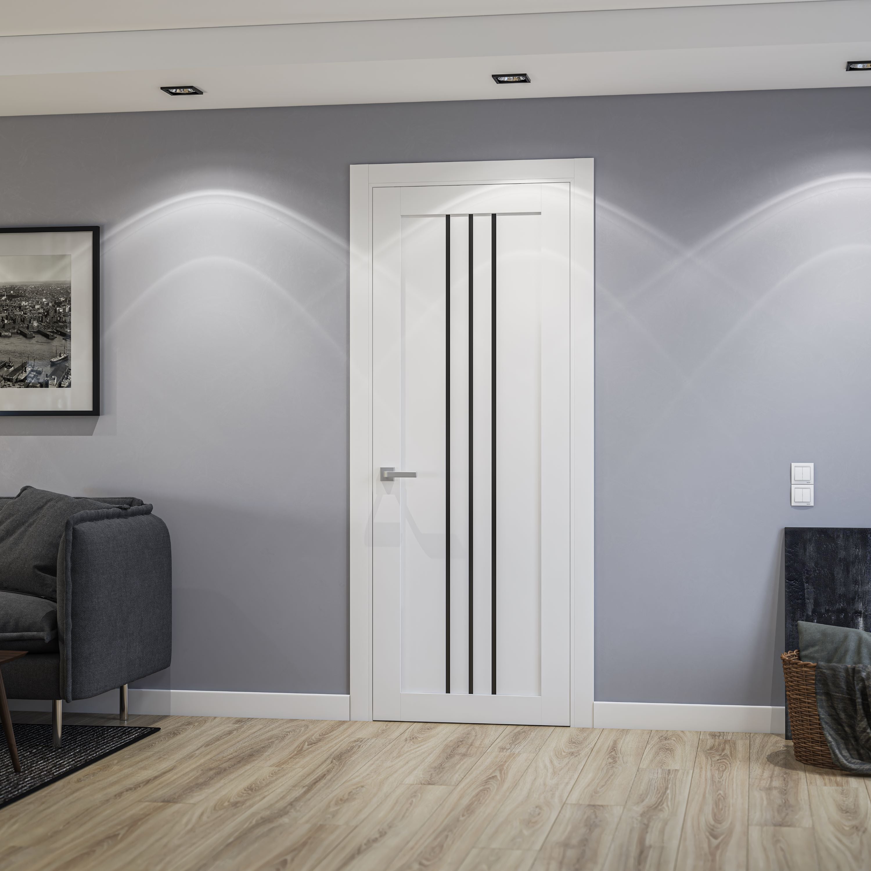 Basic 4906 Double French Swing door view 2