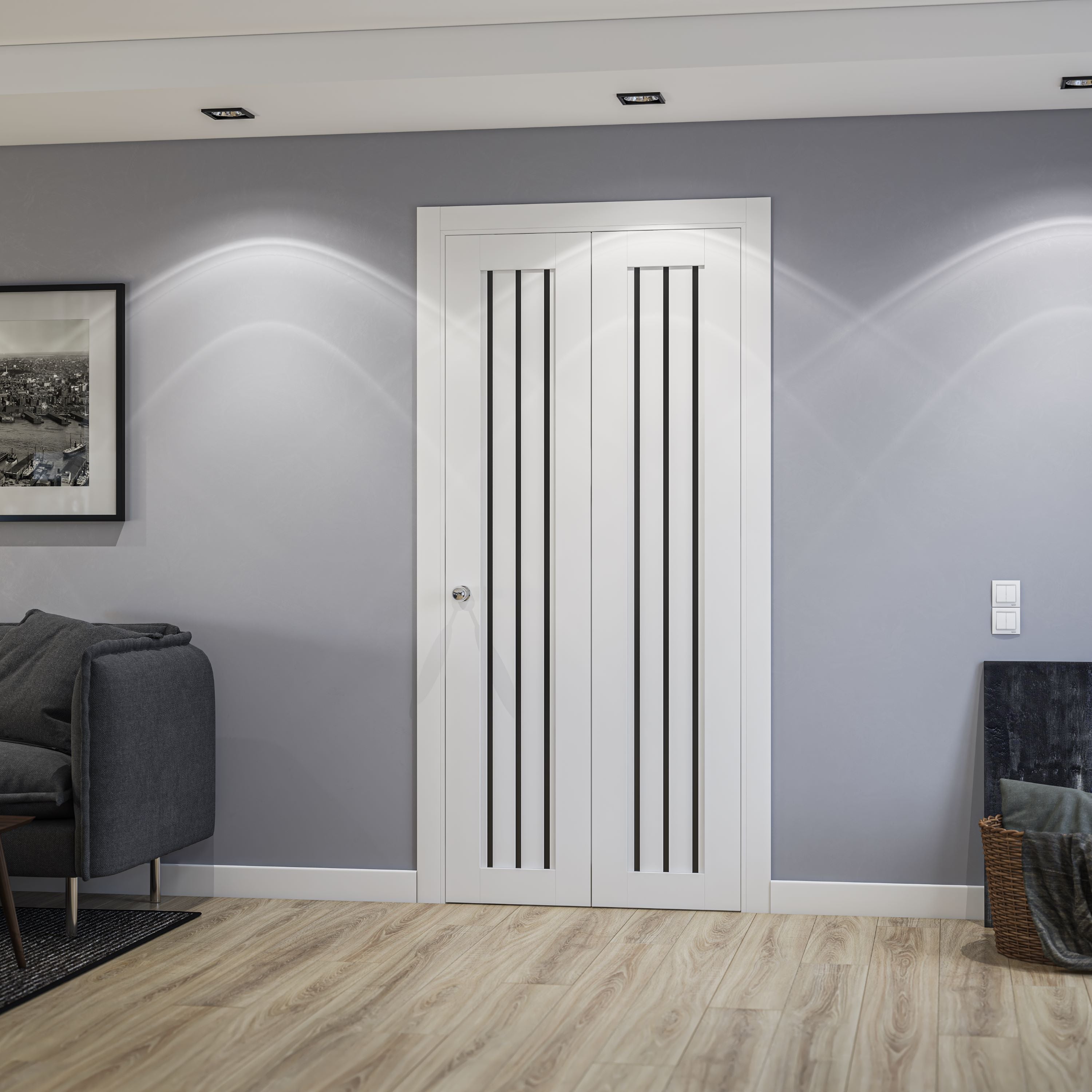 Basic 4906 Bi-Fold door view 2