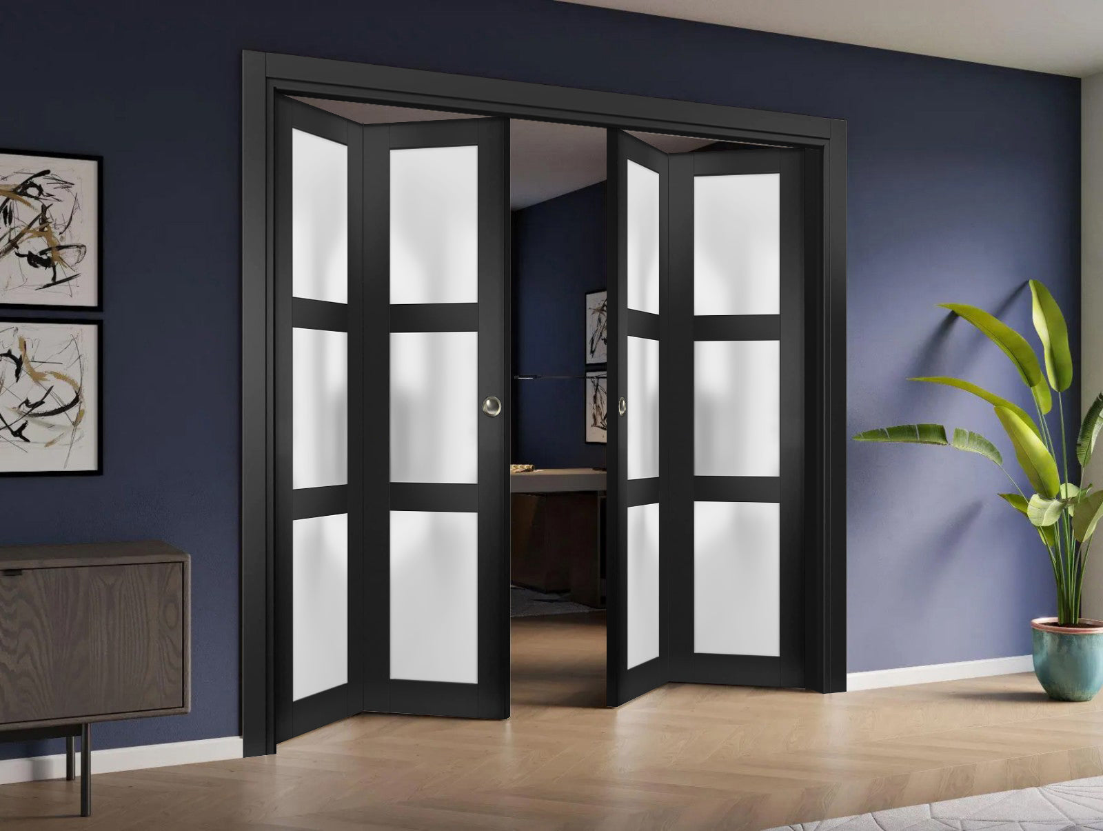 Lucia 2552 Double Bi-Fold door view 6