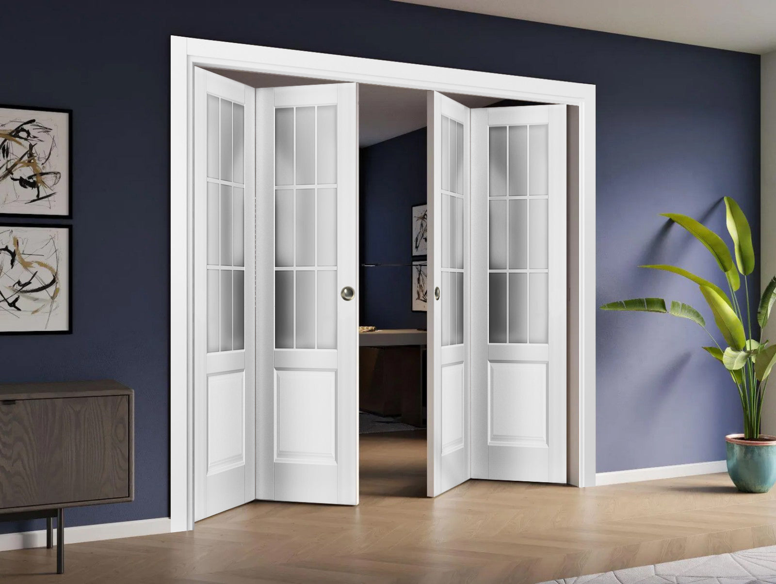 Felicia 3309 Double Bi-Fold door view 2