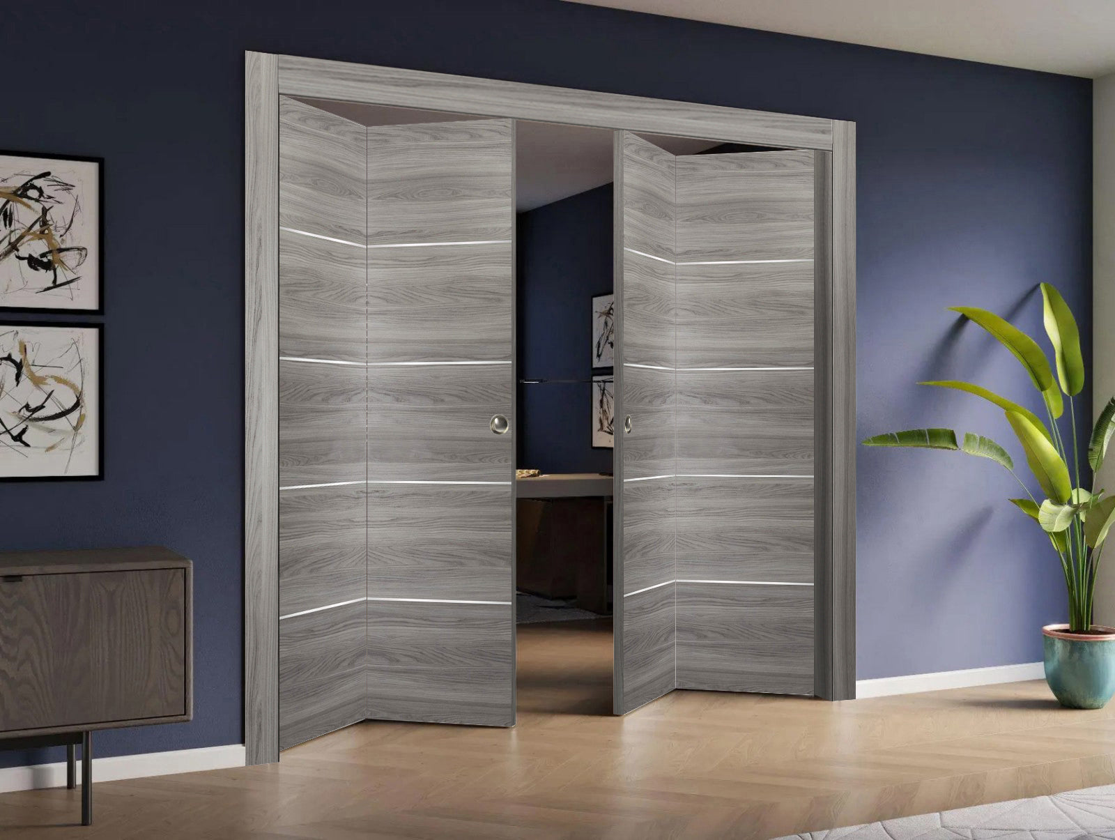 Planum 0020 Double Bi-Fold door view 8