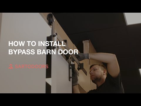 Model Double Barn — Bypass door view 2