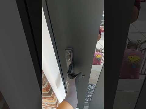 Exterior door cynex 6777 FingerPrint Handle with Lock - UnitedPorte