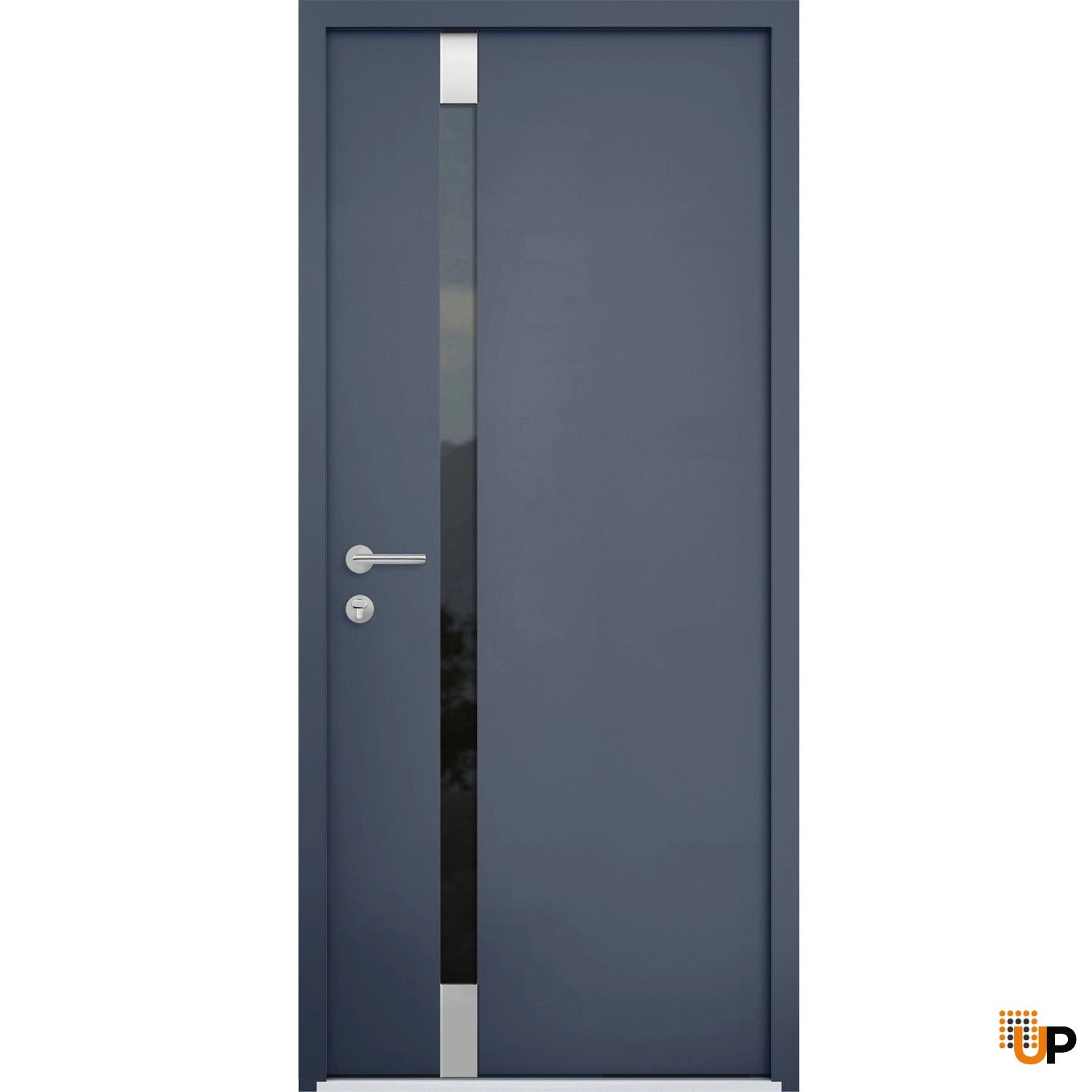 Exterior Aluminum Door Cynex 6777 32 x 80 Grey | United Porte