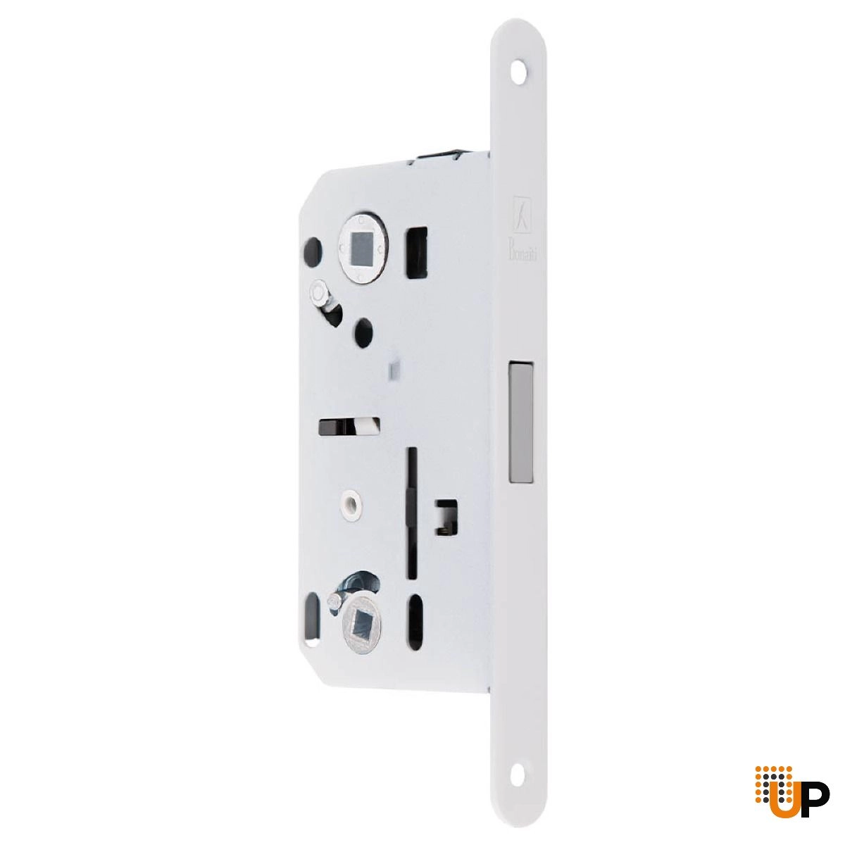 Magnetic Lock White Mortise for Interior Door -Entry photo#1
