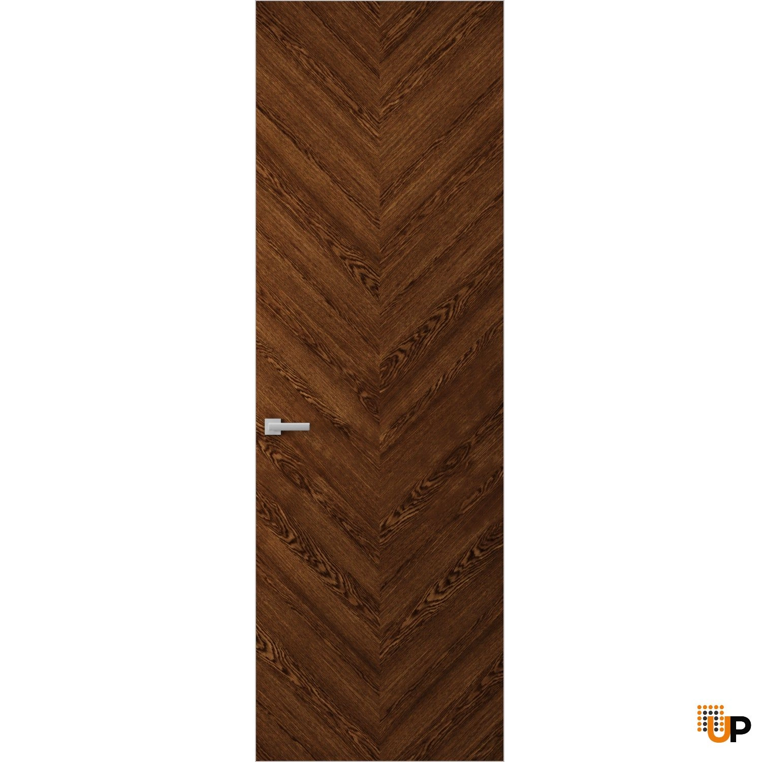 Hidden Door | Ego 5005 Cognac Oak Veneer Concealed Metal Frame 18" x 80" Right-hand Inswing photo#1