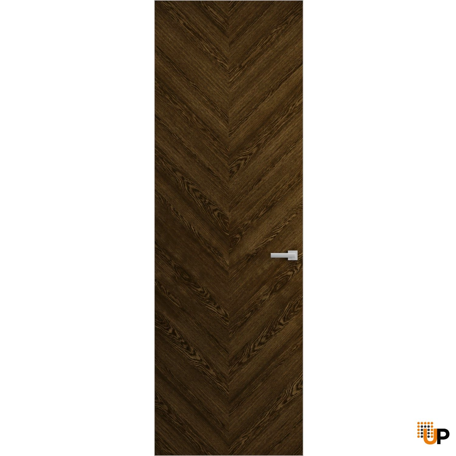 Hidden Door | Ego 5005 Marble Oak Concealed Metal Frame 18" x 80" Left-hand Inswing photo#1