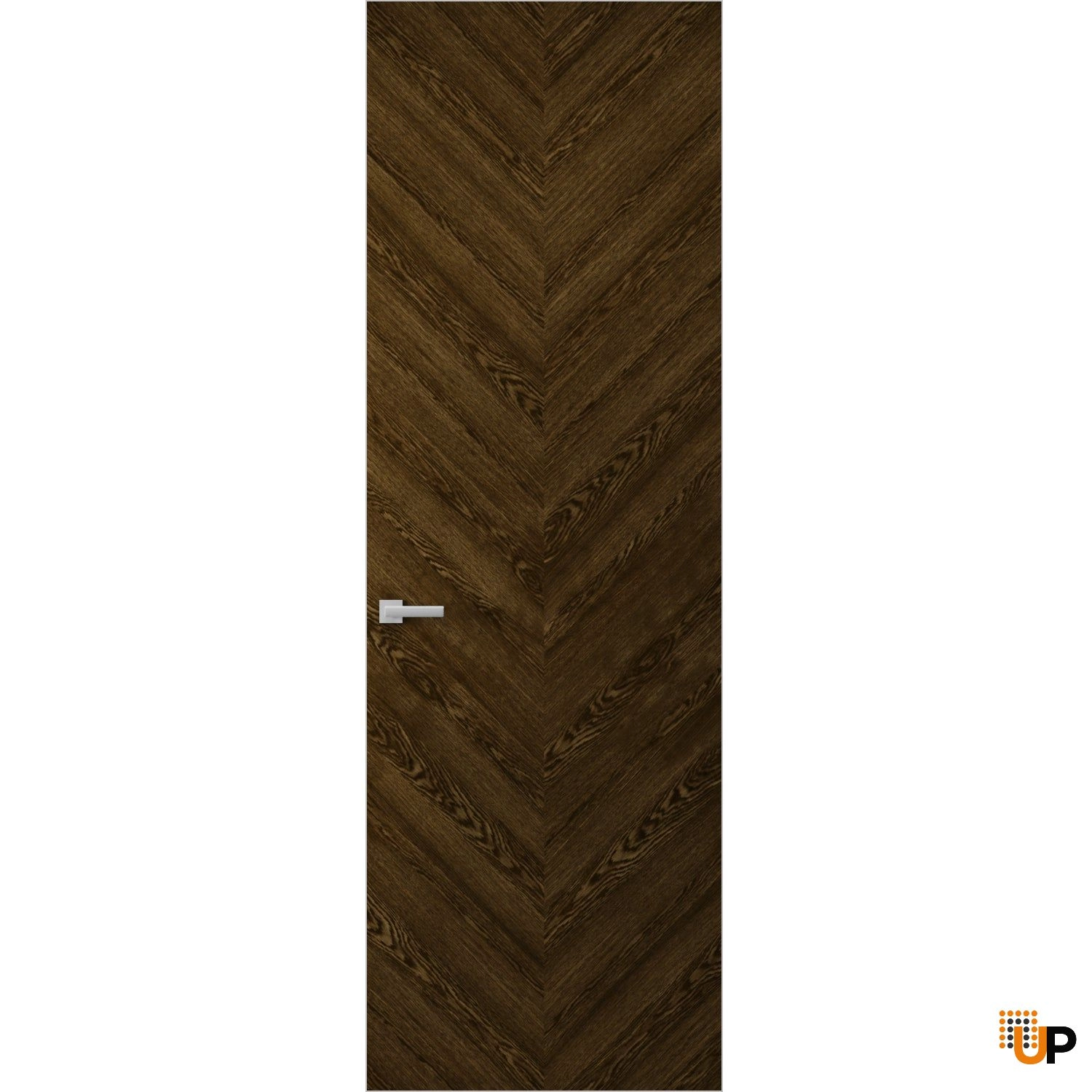 Hidden Door | Ego 5005 Marble Oak Concealed Metal Frame 18" x 80" Right-hand Inswing photo#1