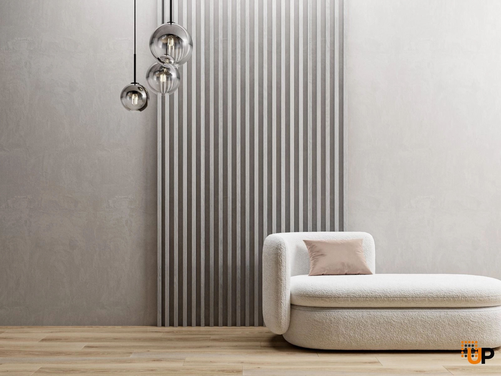 Sartodoors Nordic White Contemporary Decorative Wall Panels Wood