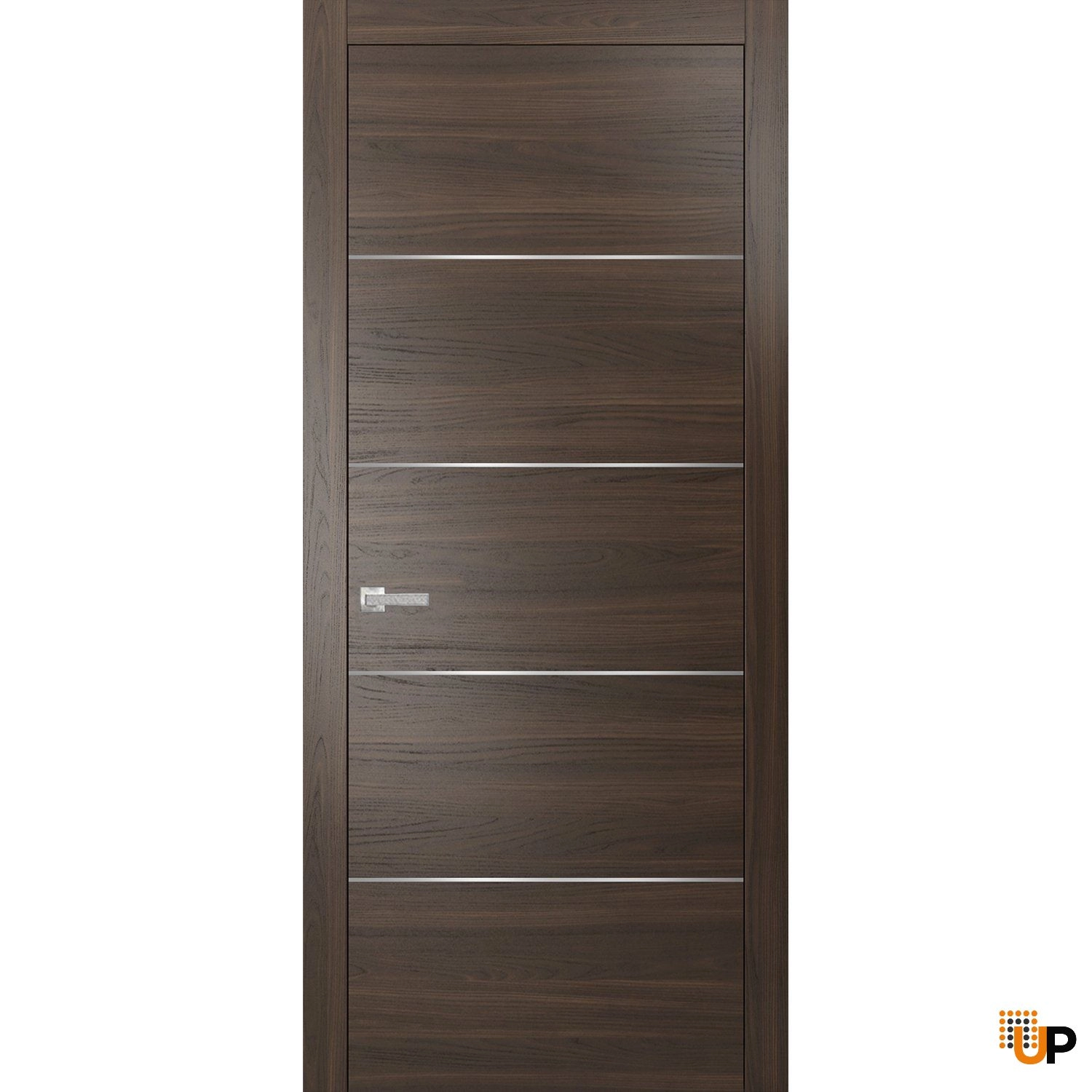 Single solid wood with honeycomb flush interior swing door