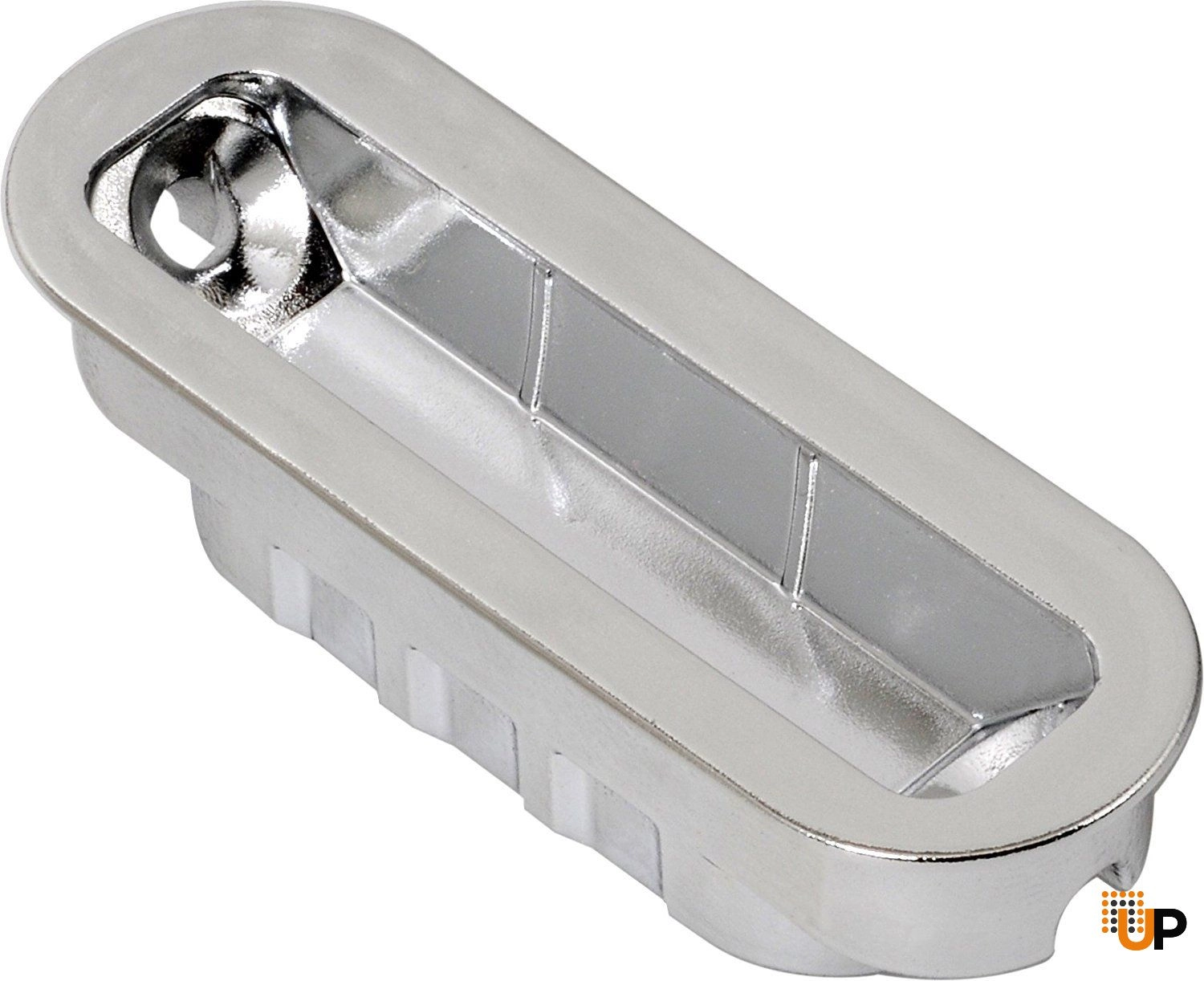 Magnetic Lock White Mortise for Interior Door -Entry photo#2