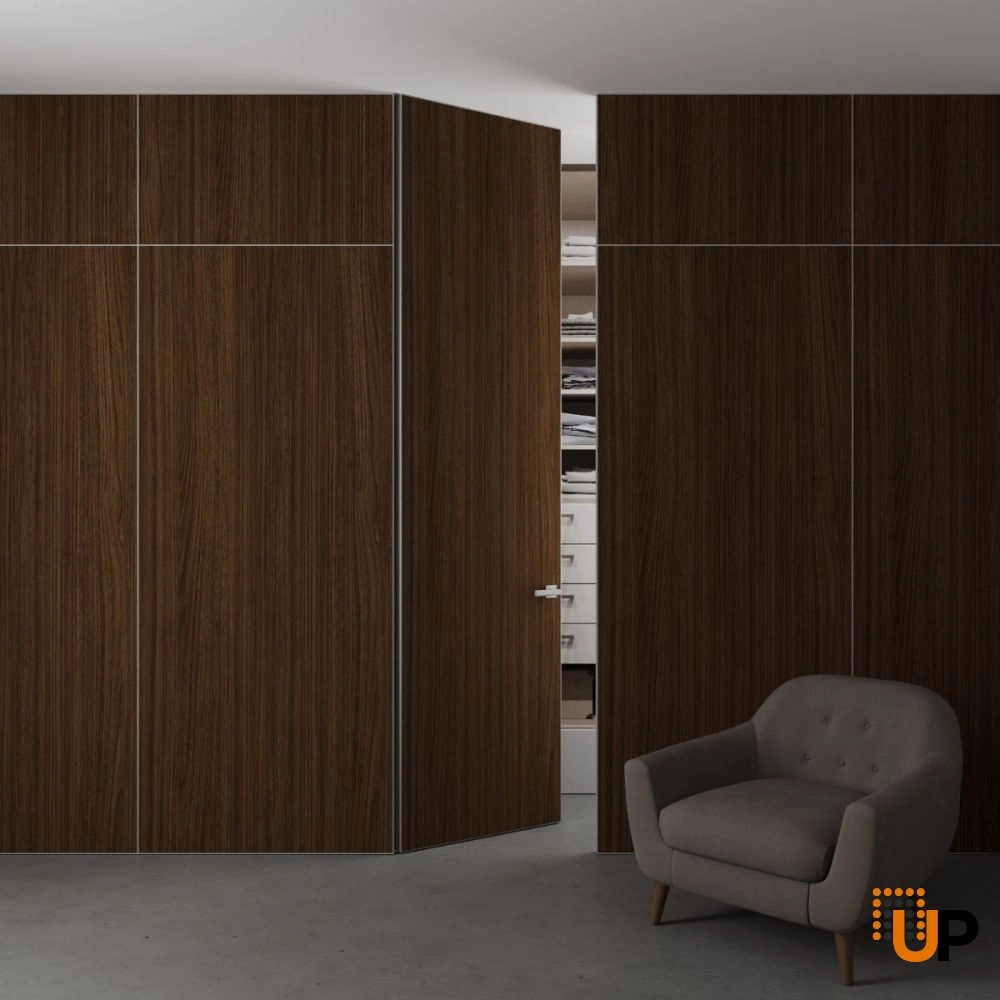 Wall Wood Panel Decorative Walnut — United Porte