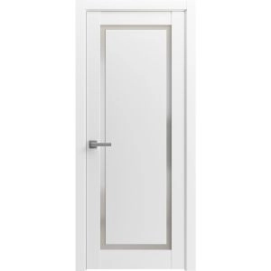 Modern Wood Interior Door with Hardware | Planum 0888 White Silk | Single Panel Frame Trims | Bathroom Bedroom Sturdy Doors-18" x 80"
