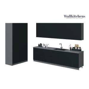 Kitchen Oasis Collection Black Color Base Size 10Ft Wide