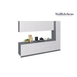 Kitchen Metropolitan Collection White Gloss Color Base Size 11Ft Wide