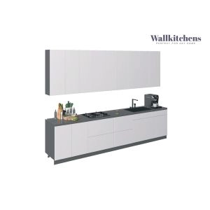 Kitchen Elite Epicure Collection White Gloss Color Base Size 11Ft Wide