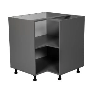 33" Base Easy Reach-Double Door-Grey