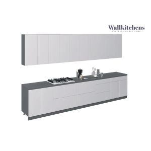 Kitchen Signature Collection White Gloss Color Base Size 13Ft Wide