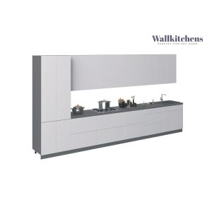 Kitchen Celestial Collection White Gloss Color Base Size 15Ft Wide