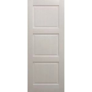 Slab Door Panel 42 x 84 inches | Ego 5010 Painted White Oak | Wood Veneer Doors | Pocket Closet Sliding Barn