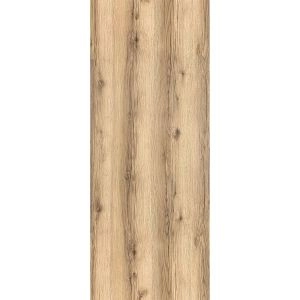 Slab Barn Door Panel | Planum 0010 Oak | Sturdy Finished Flush Modern Doors | Pocket Closet Sliding