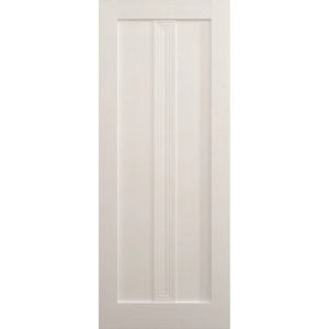 Slab Door Panel 18 x 80 inches | Ego 5006 Painted White Oak | Wood Veneer Doors | Pocket Closet Sliding Barn