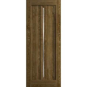 Slab Door Panel 28 x 96 inches | Ego 5014 Marble Oak | Wood Veneer Doors | Pocket Closet Sliding Barn