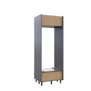 UDOC3096DD-SD-GRE Tall Double Oven Cabinets 