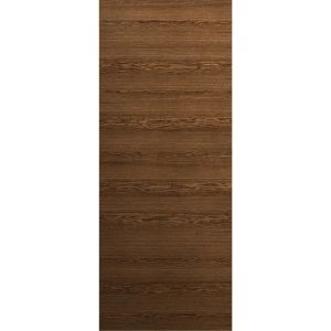 Slab Door Panel 18 x 80 inches | Ego 5000 Cognac Oak Veneer | Wood Veneer Doors | Pocket Closet Sliding Barn