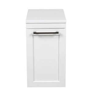 Side Vanity Cabinet Palm Beach Collection White Matt Gloss Color 12"