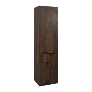 Side Vanity Cabinet Wave Collection Rosewood 16"