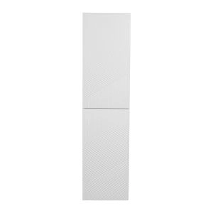 Side Vanity Cabinet LEONARDO, White Matt, 16"