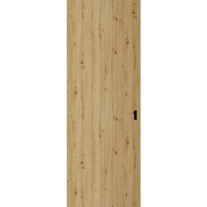 Hidden Barn | Basic 3001 Caramel Oak | Wood Veneer Doors | Magic Concealed Sliding Set | 28" x 80"