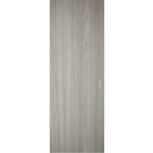 Hidden Barn | Basic 3001 Oak Franko | Wood Veneer Doors | Magic Concealed Sliding Set | 28" x 80"