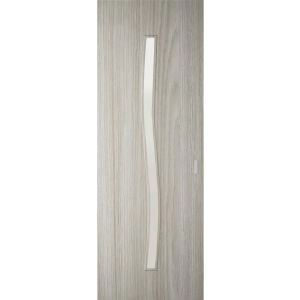 Hidden Barn | Basic 3002 Oak Franko | Wood Veneer Doors | Magic Concealed Sliding Set | 28" x 80"