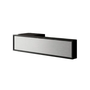 Door Euro Handle 3084 for Magnetic Lock, Black Passage